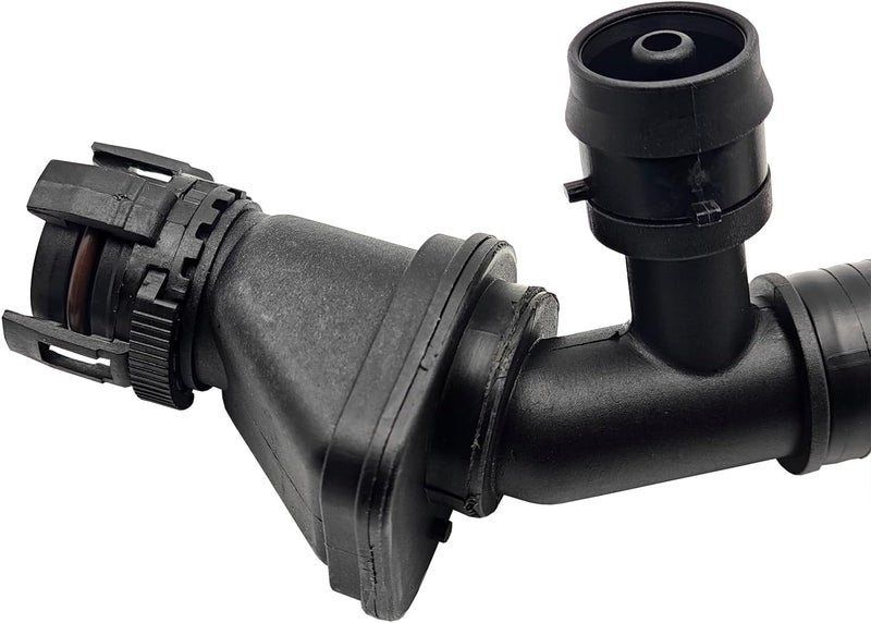 AMCC Crankcase Vent Hose Left and Right (2Pcs) Compatible with BMW 550i 650i 750i X5 X6 B7 F01 F02 F07 F10 F12 F13 E70 E71 N63 Replaces:11157646086 + 11157646087 - Image 3